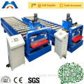 Wave type roof steel profile roll forming machine